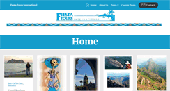 Desktop Screenshot of fiestatoursint.com